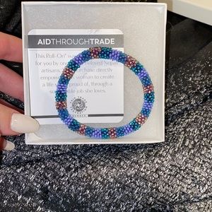 Blue bracelet